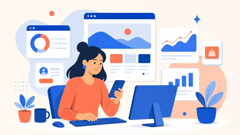 Illustrated featured image for What website accessibility basics should a small business address?