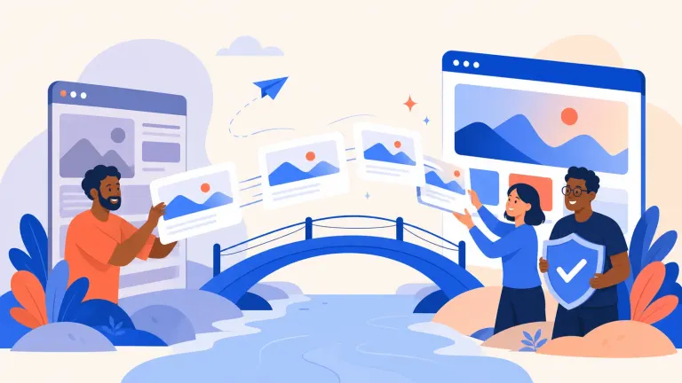 Illustrated featured image for How do you migrate a website without losing SEO?