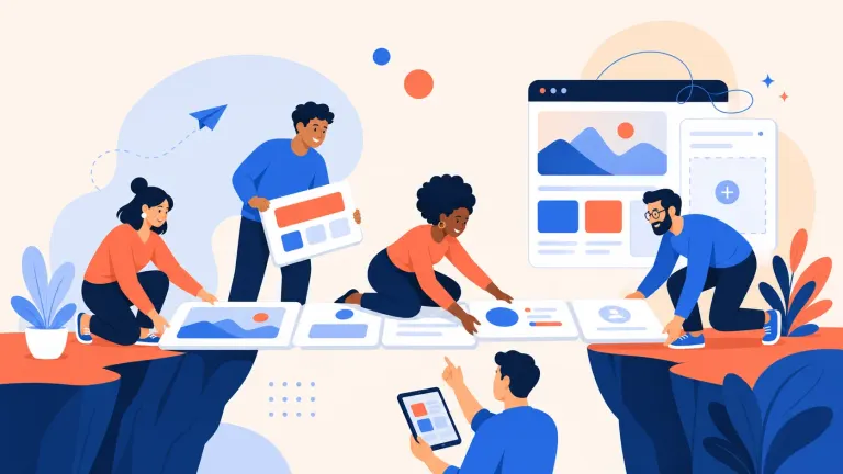 Illustrated featured image for What should a small business check before a website redesign?