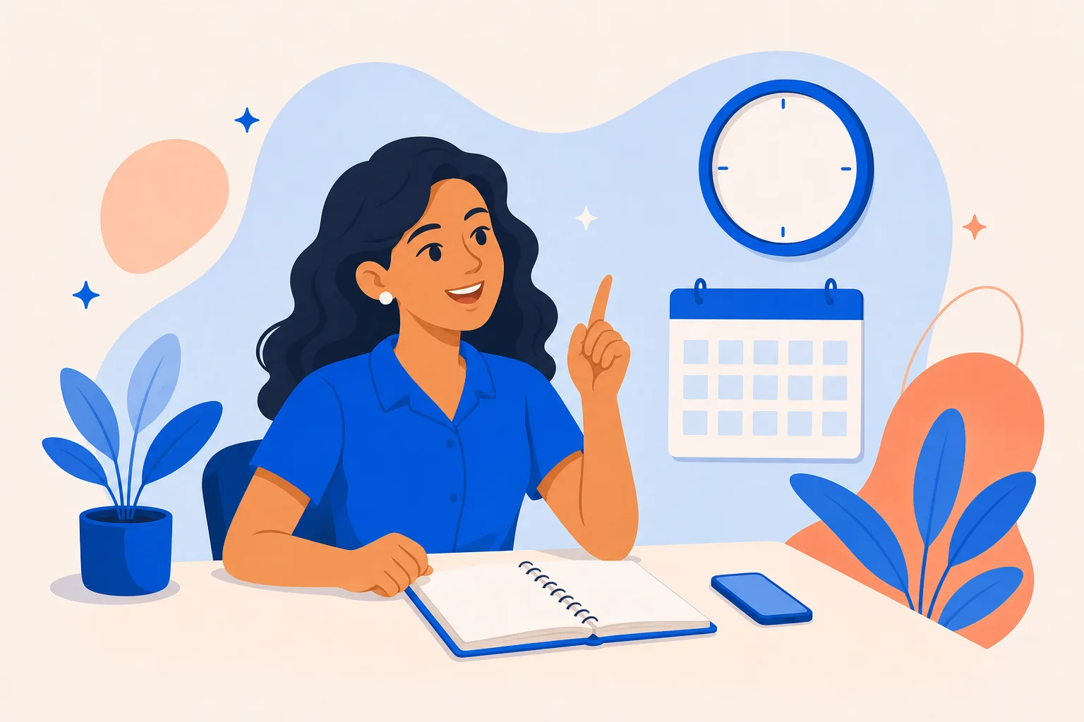 Illustrated meeting planning