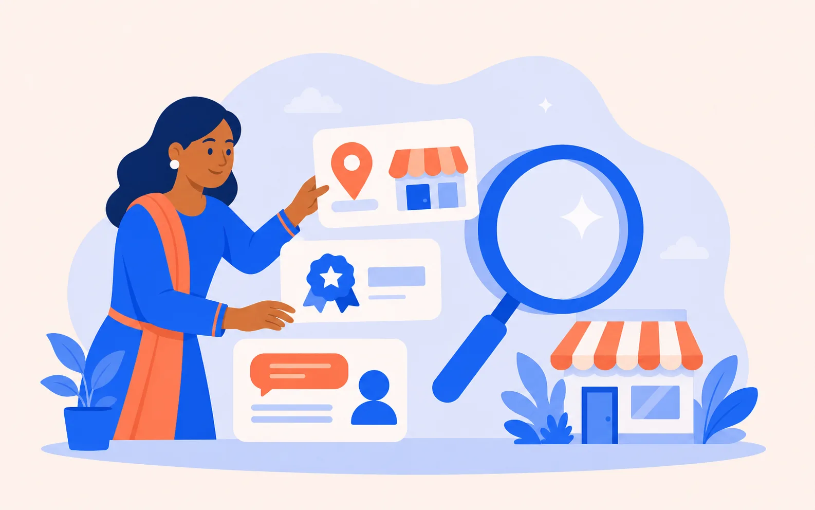 Illustrated SEO page-purpose planning